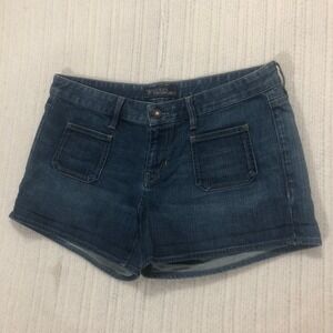 Guess Denim Shorts Dark Wash Pockets‎ Casual Summer Women's Size 32